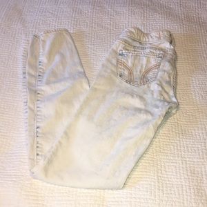 Hollister White Washed Jean Size 0